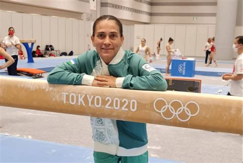 VIDEO Uzbek Gymnast Oksana Chusovitina Wants To Compete A Forward Layout Mount On Balance Beam
