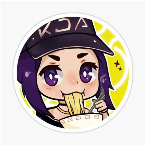 league of legends akali stickers redbubble