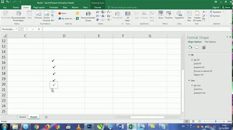 Cara Membuat Ceklis Pada M Excel YouTube