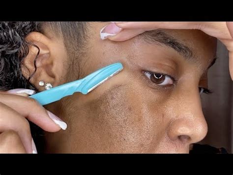 Dermaplaning is a skincare topic that seriously splits people's views. FIRST TIME DERMAPLANING AT HOME - YouTube