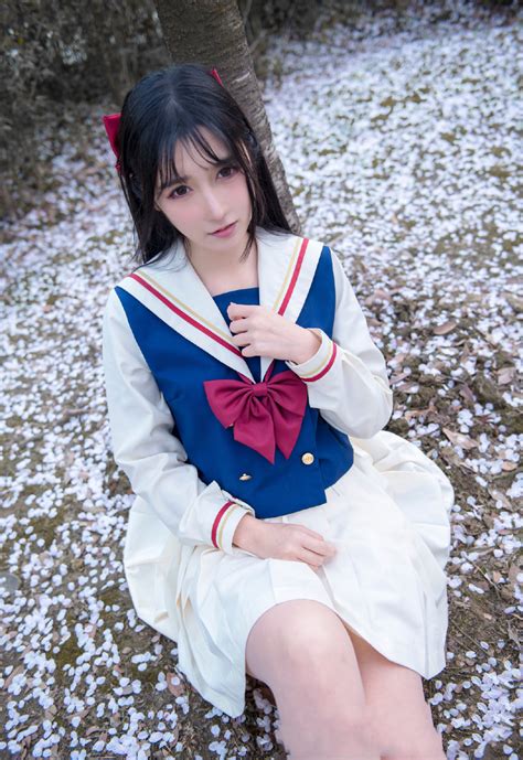 Girls Navy Sailor Jk Suit Japanese Anime School Uniform Women Tops