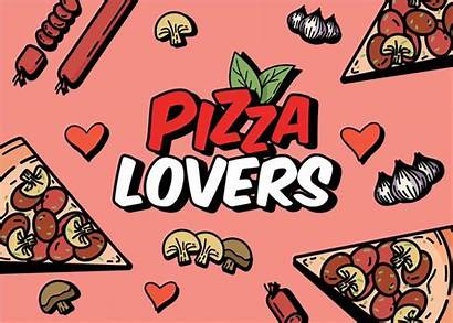 Pizza Lover Vector National Lovers Italian Watercolor