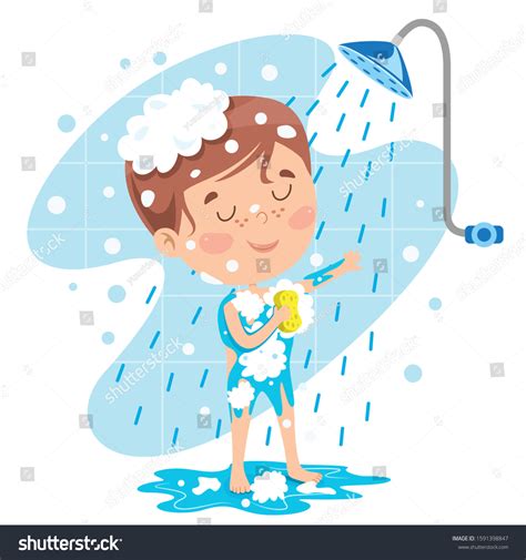 967 Have A Shower Cartoon Immagini Foto Stock E Grafica Vettoriale Shutterstock