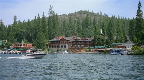 the pines resort and ducey s on the lake restaurant on beautiful bass lake sierra nevada geotourism