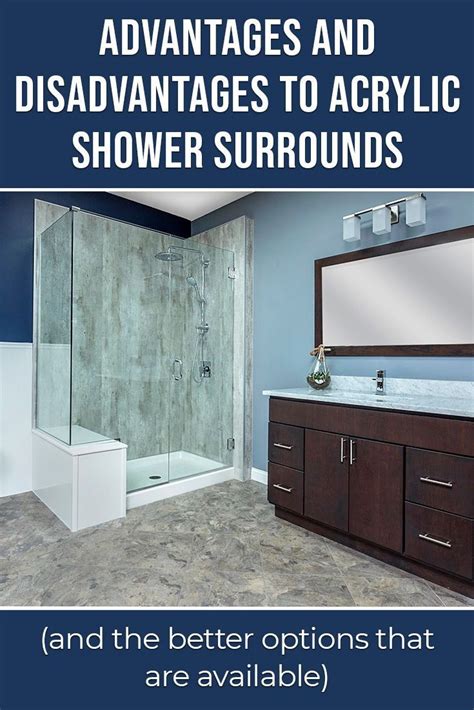 The Pros And Cons Of Acrylic Shower Wall Surrounds And Tub Liners