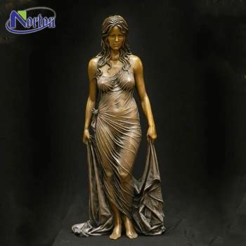 Gallery Art Modern Figure Bronze Lady Sculpture Elegant Naked Woman Statue For Sale Nt Bcn