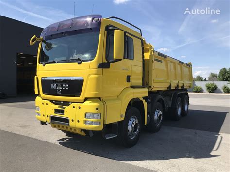 Man Tgs 35480 Eu5 8x4 Meiller Bordmatic Intarder Dump Truck For Sale