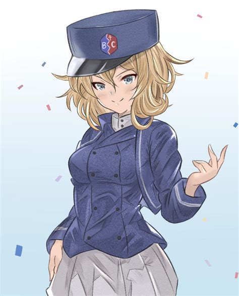 Safebooru 1girl Arutoria 187497382 Bc Freedom Military Uniform Blonde Hair Blue Eyes Blue