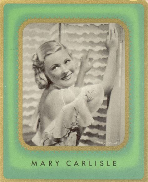 Carlisle nude mary Mary Carlisle