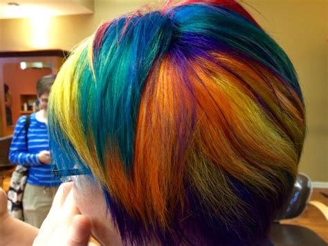 Tye Dyed Hair By Michelle Lopez Lynn Larijames Salon And Spa Hair