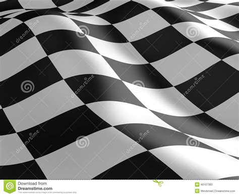 Checkered Flag Texture Stock Image Image Of Flag Victory 40107383