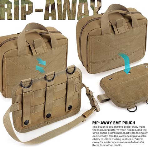 Buy Livans Tactical Molle Medical Pouch Of Upgraded Size First Aid