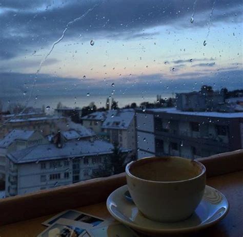 ☂rainy Days☁ Photo Rain And Coffee Rainy Day Aesthetic Rainy Day