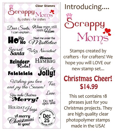 These christmas quotes will warm the hearts of anyone who hears them. Christmas Cheer | Card sayings, Stamp set, Clear stamps