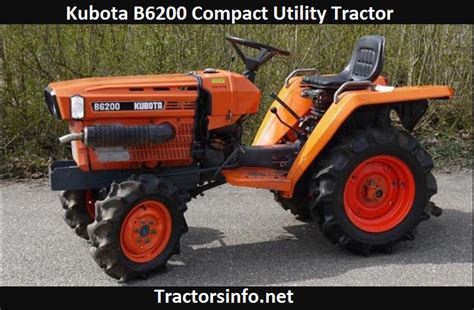 Kubota B6200 Price Specs Weight Review And Attachments 2023