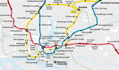 Hamburg S Bahn Map