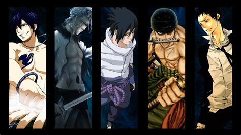 Wallpapers from anime movies and tv series on the desktop. All anime characters wallpaper - SF Wallpaper