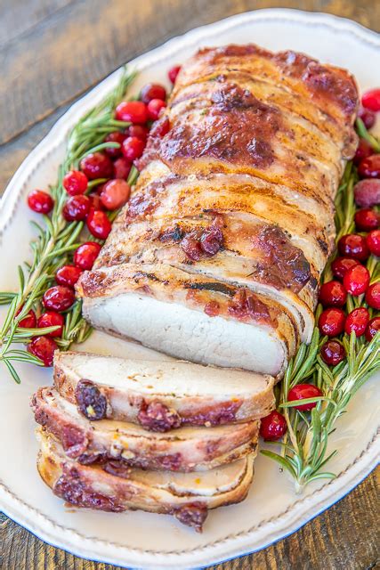 This seals in the juices of the pork pork loin is wide and thick, while pork tenderloin is narrow and long. Slow Cooker Cranberry Orange Pork Loin | Plain Chicken®