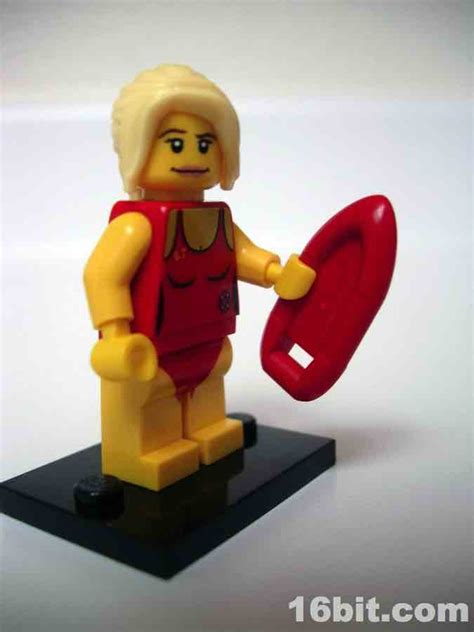 Figure Of The Day Review Lego Minifigures Series 2 Lifeguard