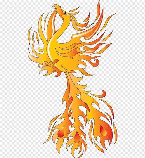 Bird Phoenix Drawing Euclidean Cartoon Phoenix Material Cartoon