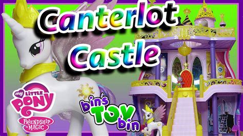 My Little Pony Canterlot Castle Playset With Princess Celestia And Spike