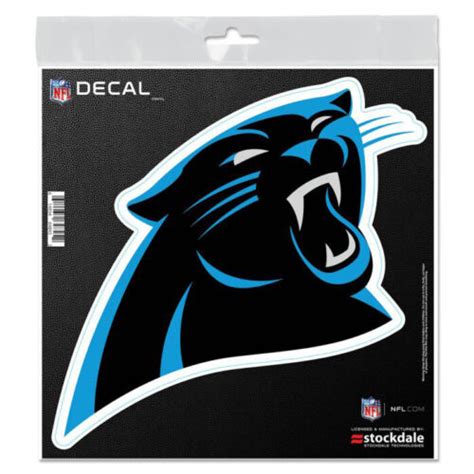 Carolina Panthers Vinyl Decal Sticker Football Ebay