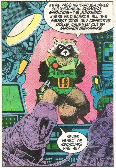 Rocket Raccoon 1 4 1985 Earths Mightiest Blog