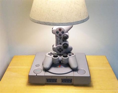Playstation 2 Desk Lamp Console And Controller Sculpture Etsy Lamp