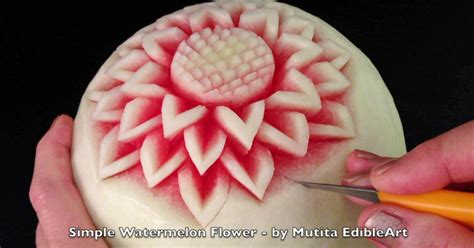 Quick Easy Simple Art In Fruit And Vegetable Carving Videos Lessons By