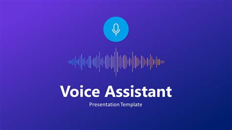 Voice Assistant Powerpoint Template Slidemodel