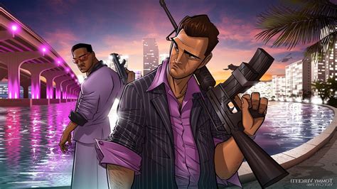 GTA Vice City Desktop Wallpapers Wallpaper Cave