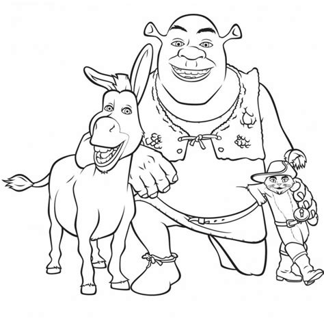 Shrek Coloring Pages 100 Printable Colorings Pages