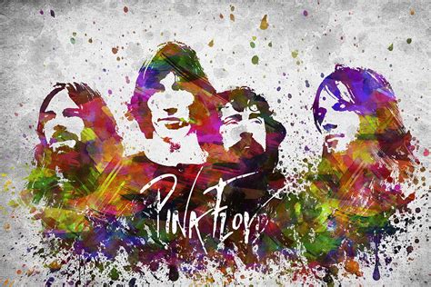 Pink Floyd In Color Digital Art By Aged Pixel Fine Art America