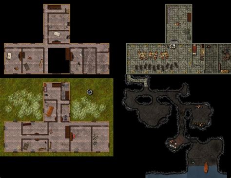 Sinister Secrets Of The Saltmarsh Haunted House Color Map Dndmaps Dm Screen Dungeons And