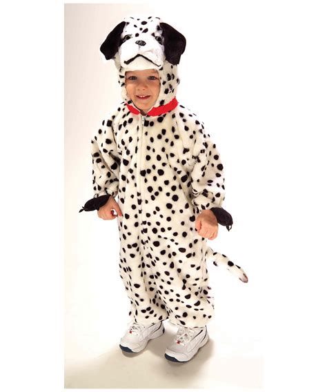 When dalmatian puppies are born, they do not have spots. Dalmatian Costume - Toddler/child Halloween Costume