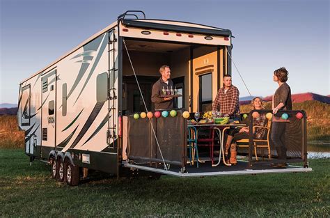 Here's a list of popular fifth wheel floor plans that can help get you started. 2017 K-Z RV Venom V4013TK Fifth Wheel Toy Hauler Couples ...
