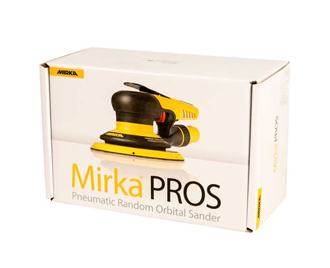 Mirka Pros 650cv 150mm Air Sander Central Vacuum 5mm Orbit Krs