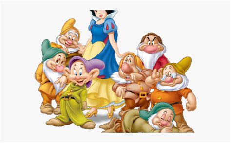 Snow White Seven Dwarfs Cartoon Free Transparent Clipart Clipartkey