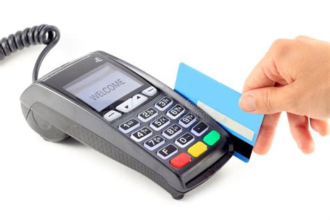 Credit Card Terminal Stock Photo Image Of Business Holiday 49117052