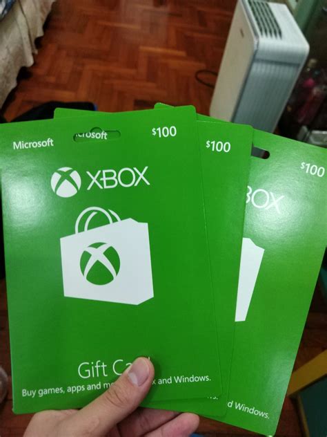 100 Xbox T Cards One For 70 Tickets And Vouchers Vouchers On Carousell