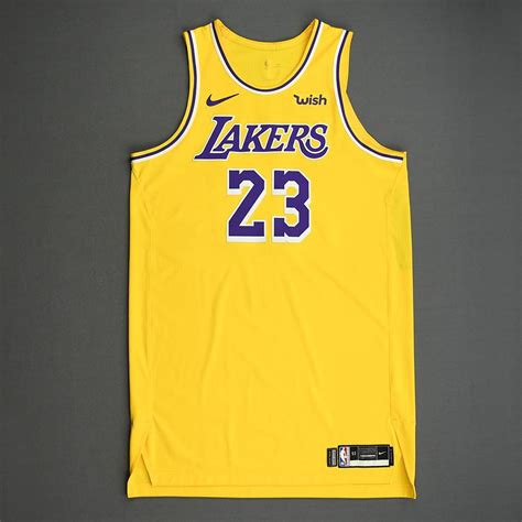 Those jerseys must coincide with franchise anniversaries, and the lakers have the 60 year. LeBron James - Los Angeles Lakers - Kia NBA Tip-Off 2019 ...