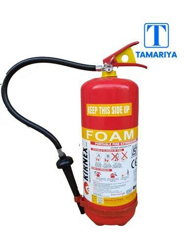 Kirnex Afff Based Kanex Foam Ltr Fire Extinguisher For Industrial