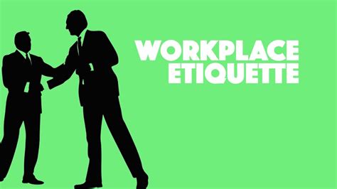 Skill Up Workplace Etiquette Youtube