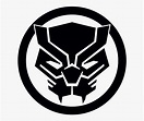 Marvel Black Panther Logo Symbol Car Decal Vinyl Sticker | Etsy