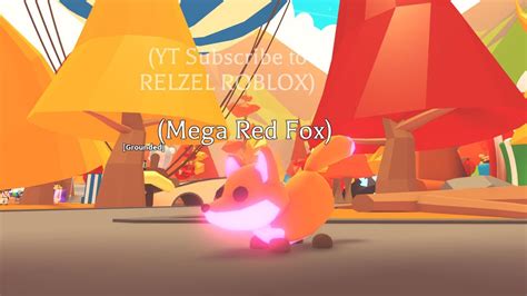 Mega Red Fox Rare Fly Ride And Tricks Adopt Me Youtube