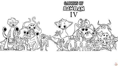Dibujos De Garten Of Banban 4 Para Colorear Vsun