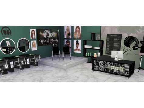 Hair And Beauty Salon Set The Sims 4 Download Simsdomination