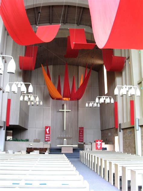 Banners For Church Sanctuary Pentecost Wind And Flames Sanctuary
