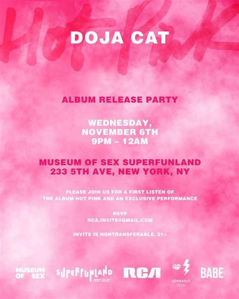 Doja Cat Turned A Sex Museum Into An Album Release Party Sobs