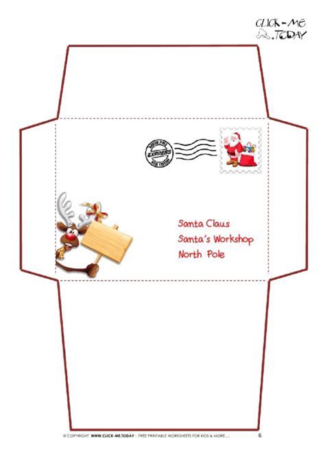 Free santa envelope to make the letter look genuine! Free Printable Santa Envelopes - FREE DOWNLOAD - Printable Templates Lab